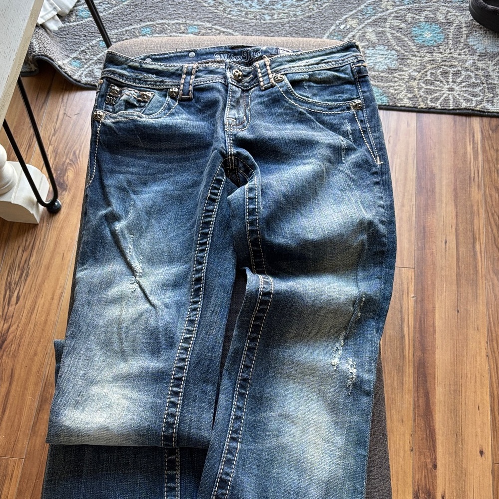 Miss Me Women's Blue Boot Cut Jeans